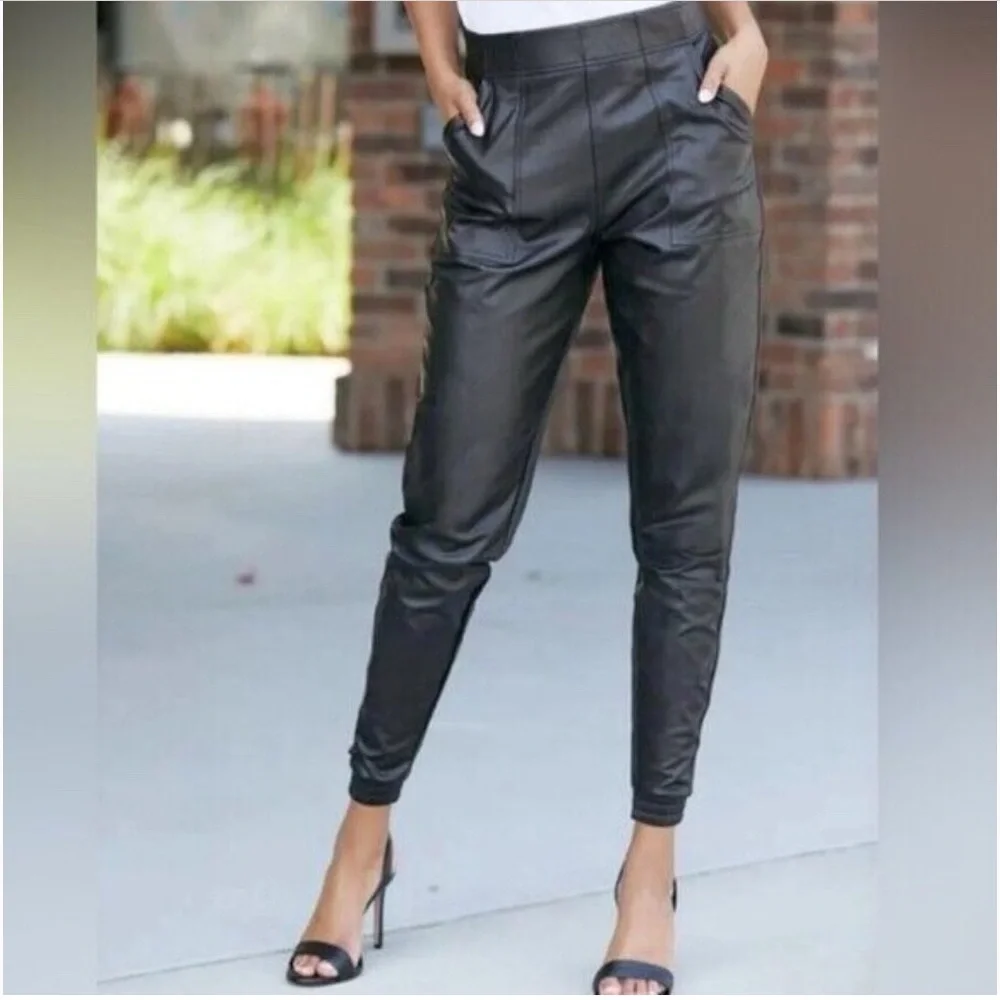 SPANX Leather Like Jogger